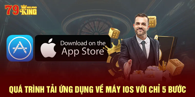 Quá trình tải ứng dụng về máy IOS với chỉ 5 bước