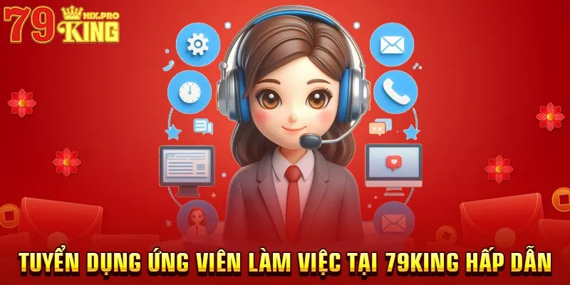 Tuyển dụng ứng viên làm việc tại 79King hấp dẫn